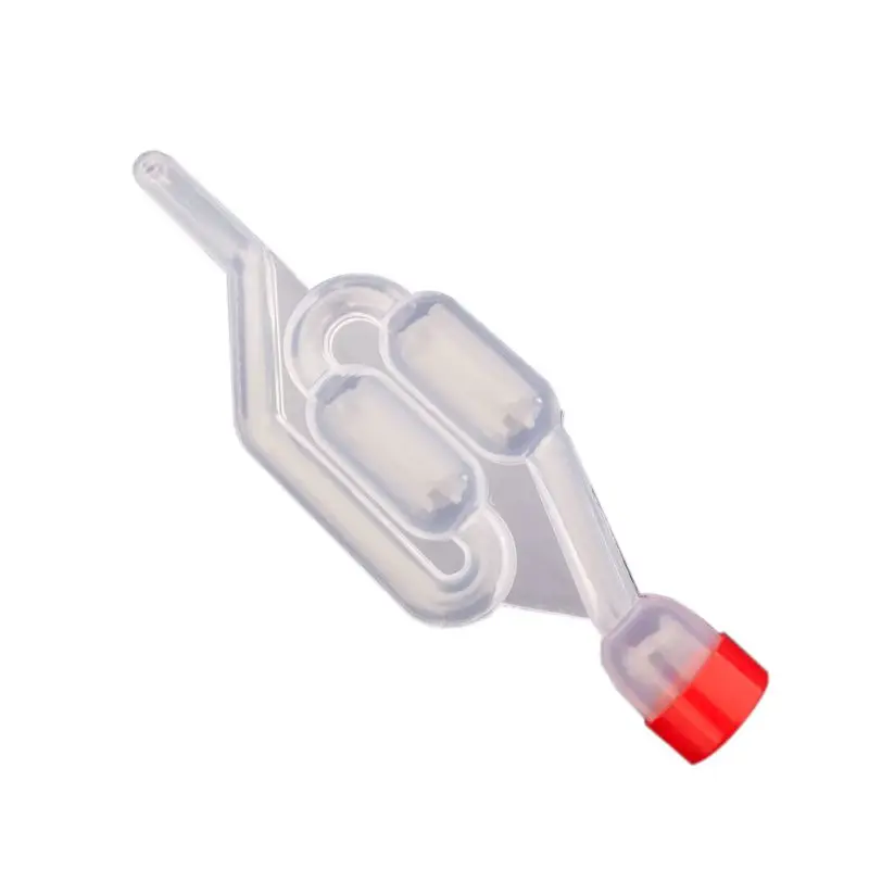 

Airlock Homebrew Air Lock Bubble Grommet One-way Exhaust Water Seal Valve With Cork Beer Wine Making With Stopper