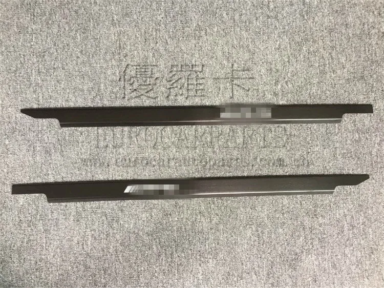 G класса w463 черные накладки на пороги со стилем светодиодный свет для G63 G65 G500 G350 Авто накладки на пороги Добро пожаловать для езды на велосипеде черного цвета планки для G63