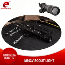 Element Airsoft пистолет светильник M603V подсветка для оружия армейская охотничья лампа Softair Тактический светильник EX443