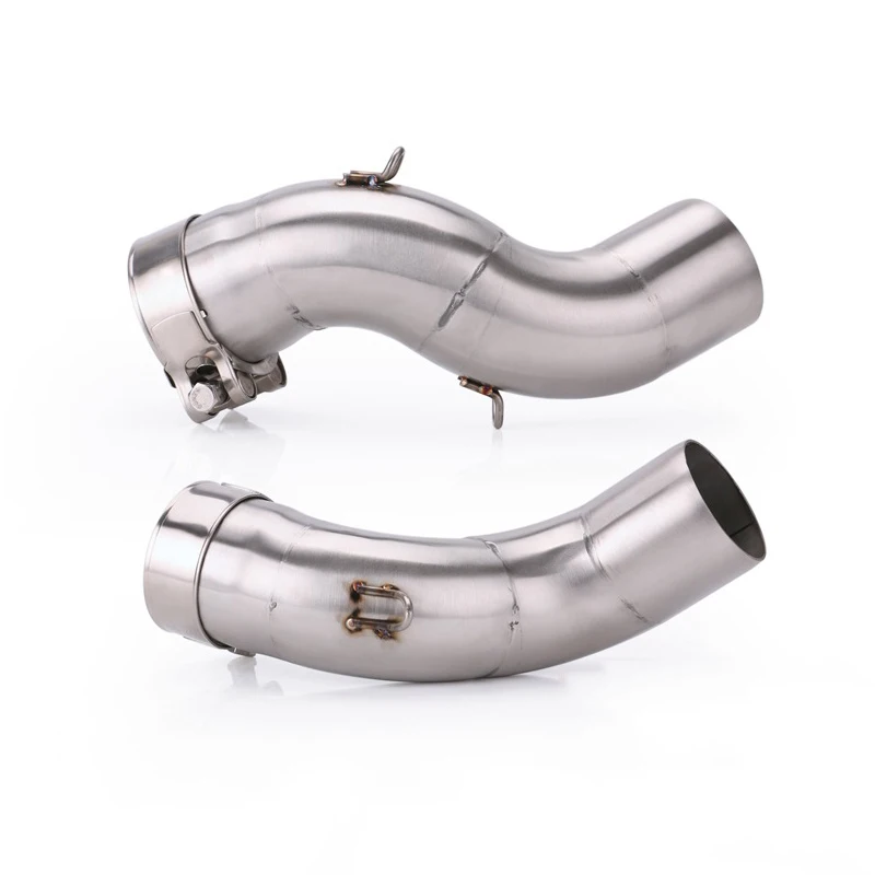 Z900 Exhaust Pipe Motorcycle Mid Link Pipe for Kawasaki Ninja 900 Slip On 51 mm Rear Escape Reserve Catalyst Modified Install - - Racext 22