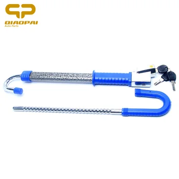 

Retractable Car Steering Wheel Lock Universal Anti Theft Steering Security Lock Suv Van Theftproof Wheel Clutch Brake Lock Auto