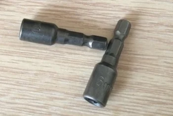 

3-5pcs 5.5-19MM Strong magnetic air impact hexagon socket wrench head pneumatic hex sleeve spanner auto truck repairing tool
