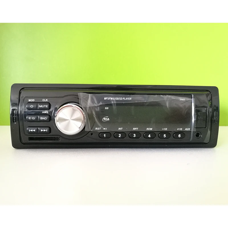 

5983 DC12V Car Radio MP3 WMA music FM Receiver 1Din Single Din Car Audio Stereo one Din USB SD AUX player