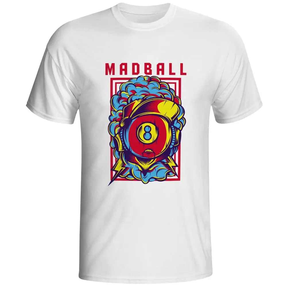 Mad Ball Boy T Shirt Abstract Graffiti Brand Pop Creative T shirt Rock
