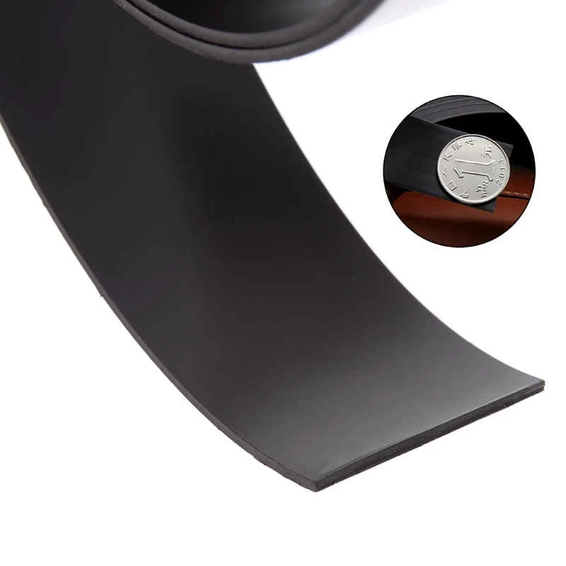 

Hot Sale 1m 3ft Long Self Adhesive Flexible Rubber Magnetic Tape Craft Magnet Strip 40mm