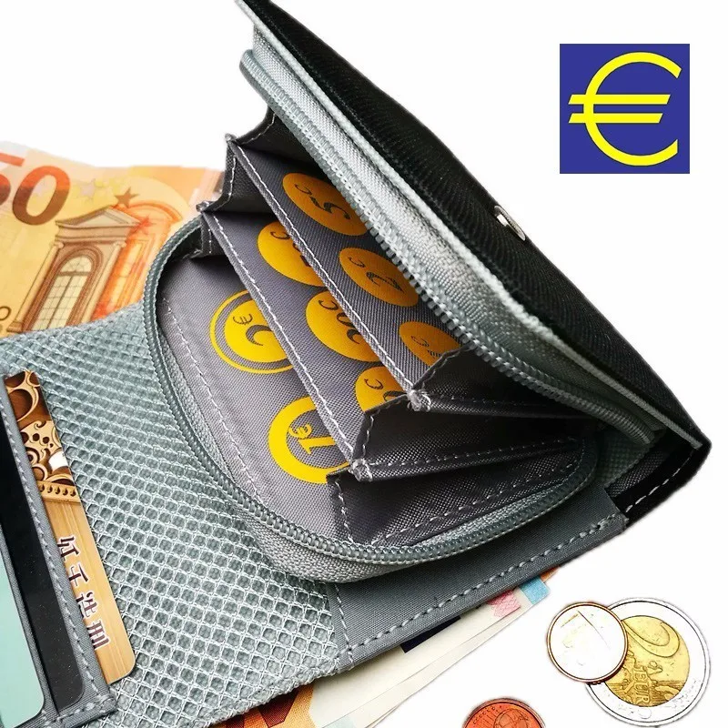 New Design Euro Coin Wallet Men Women Money Purse Female Male Ladies