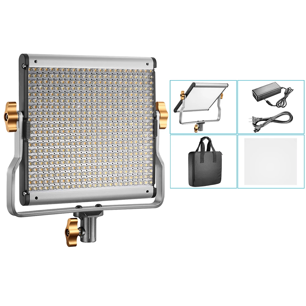 Neewer Dimmable Bi-color LED Professional Video Light for Studio/YouTube Outdoor Video Photography Lighting US Plug 110V-130V Neewer Dimmable Bi-color LED Professional Video Light for Studio/YouTube Outdoor Video Photography Lighting US Plug 110V-130V