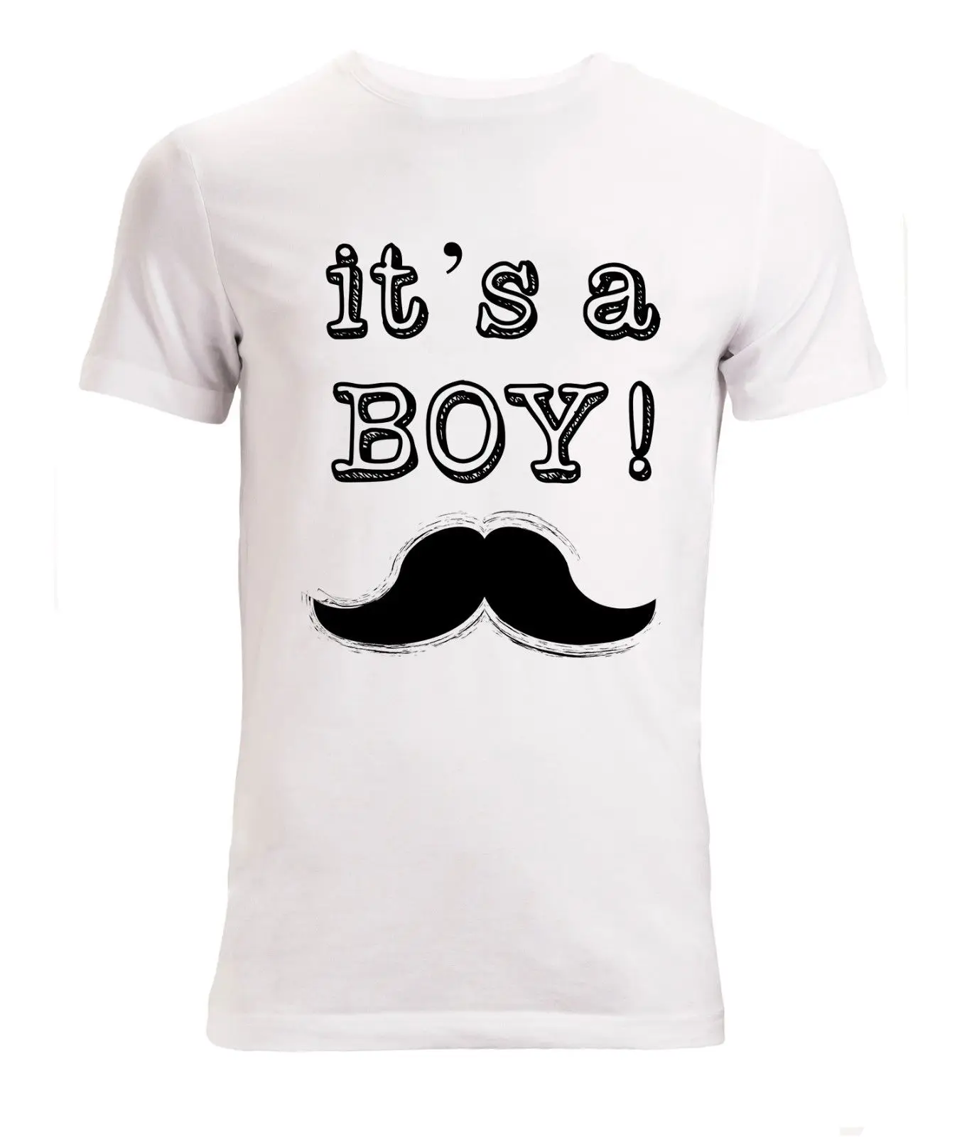 Men/'s Sweatshirt Light Sweater White /" Madonna Moustache /" Road to Happiness