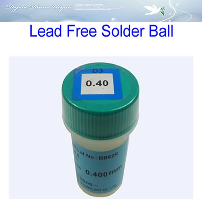Buy Lead free BGA solder Balls 250K 0.4mm For bga