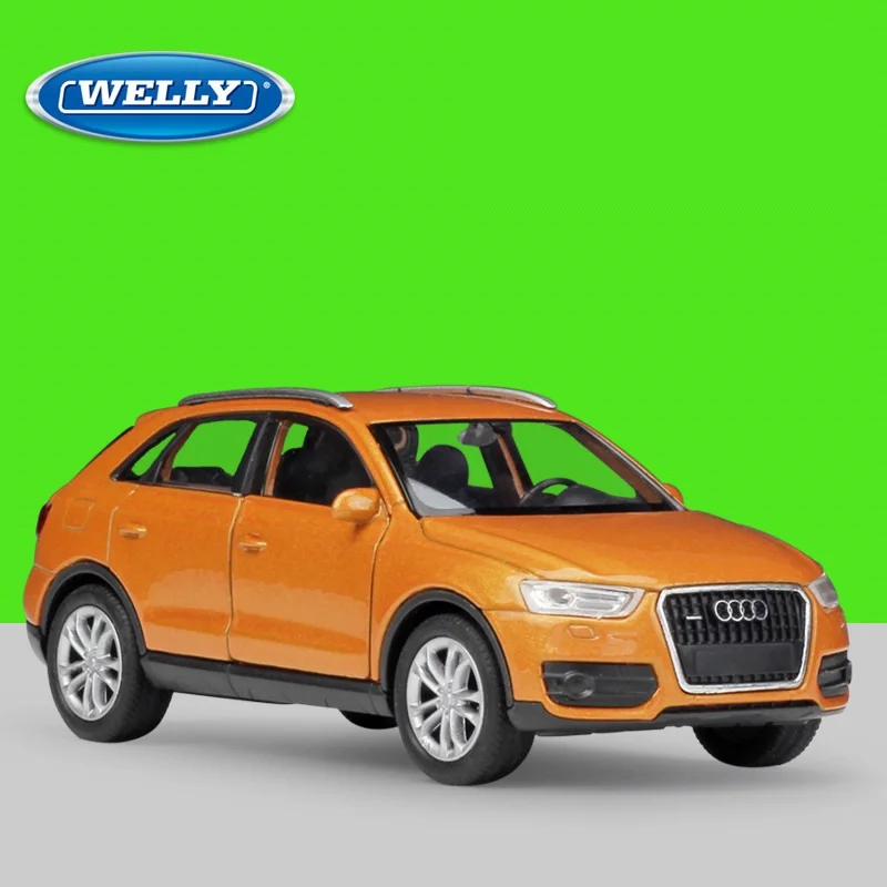 

1:36 Welly Audi Q3 SUV Alloy Toys Pull Back Diecast Model Car