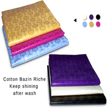 Австрийская пряжа Базен Riche ткань, похожая на Getzner качество, морская парча Shadda африканская ткань хлопок жаккард Feitex