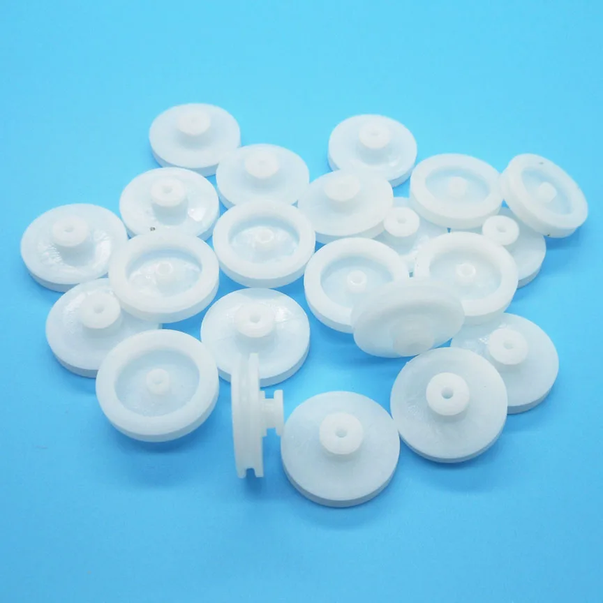 

20.5- 7.5-2B Double Layer Belt Pulley Plastic Drive Deceleration Pulley Model Toy Accessories 20.5*7.5 2B 100pcs/lot