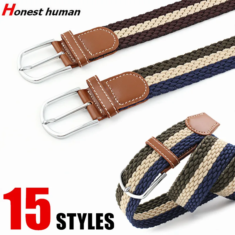 elásticos de nailon para hombre y mujer, cinturones tela de retales, de Color caramelo, para verano - AliExpress Accesorios para la ropa