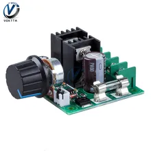 Regulador de velocidad del Motor 12 V-40 V 32 V 10A Auto PWM DC regulador del voltaje del regulador 400 módulo de placa W con interruptor de perilla