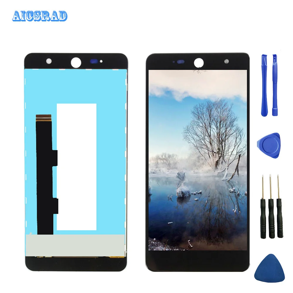 

AICSRAD For Wileyfox Swift 2 lcd Touch screen+ lcd screen display assembly for Wileyfox swift2 plus lcd Smartphone replacement