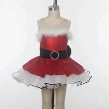 Детей и взрослых сценический костюм, Рождественский костюм для девочек балетная Танцы пачка, красный блесток платье-пачка детей, производительность платье 1708