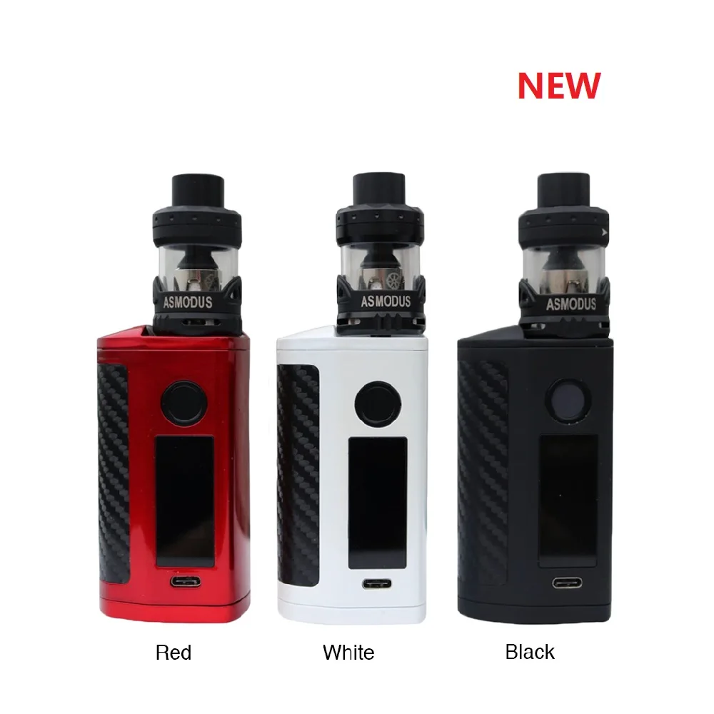 

NEW Asmodus Minikin 3S 200W TC Kit with 2ml/3.5ml Capacity Subohm Viento Tank Fingerprint Sensor & Wireless Charging E-cig Kit
