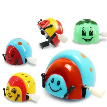 

1 Pcs Kawaii Cartoon Animal Beetle Wind Up Toys Newborn Toddler Clockwork Toy Classic Lovely Baby Crawling Toys Random Color