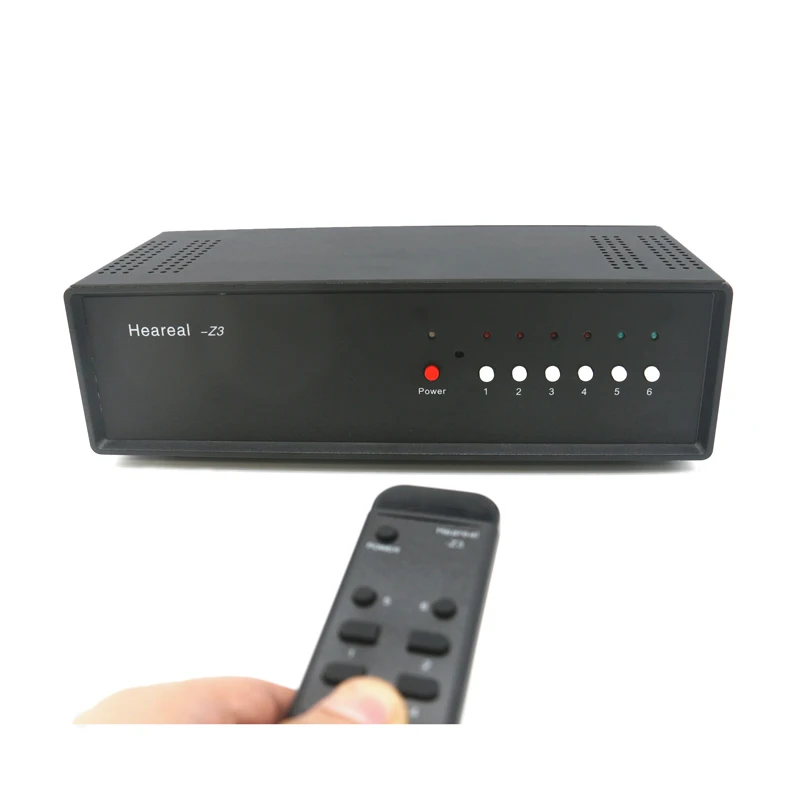 Lusya 4 Input 2 Output/2 Input 4 Output Lossless Audio Signal Switcher Switch Splitter Selector With Remote Control T0592