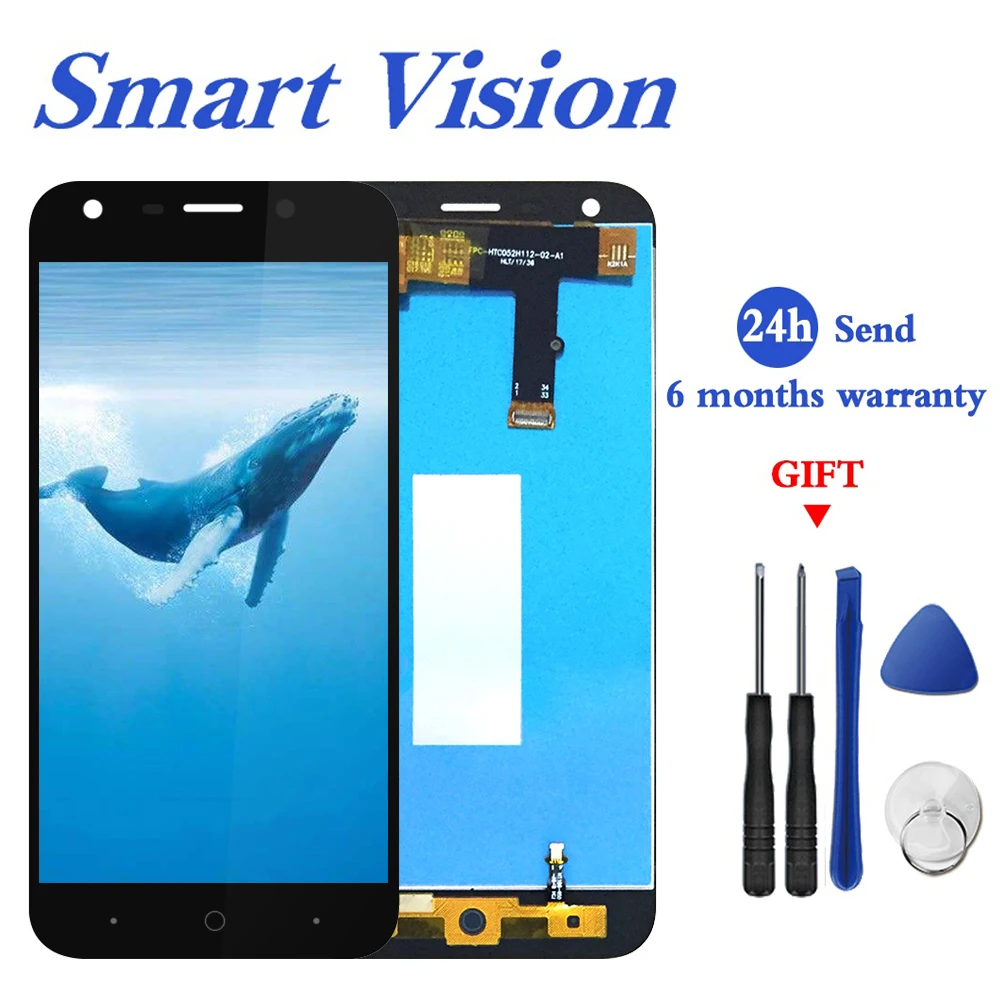 

For ZTE Blade A6/A6 Lite LCD Display and Touch Screen Assembly Repair Parts With Tools+ Adhesive For ZTE Blade A0620