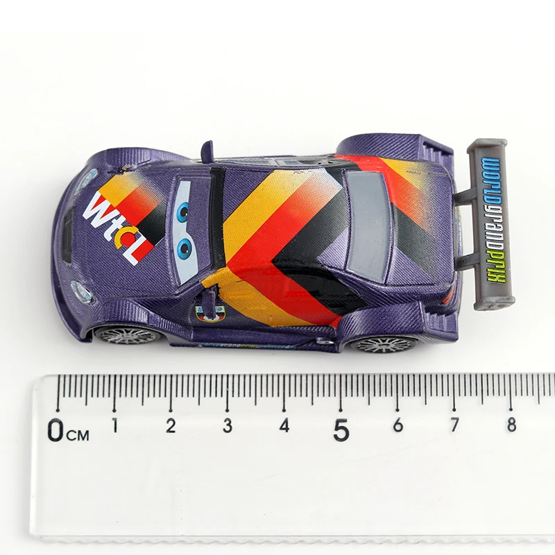 disney Pixar машина 2 3 Lightning McQueen Джексон Storm Ramirez 1:55 литья под давлением автомобильных металлического сплава модель детского игрушечного автомобиля подарок