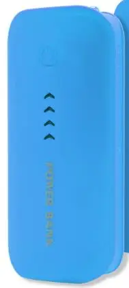 Power bank 5600mah зарядное устройство аккумулятор 18650 портативное зарядное устройство Внешний аккумулятор симпатичный внешний аккумулятор портативная батарея для xiaomi honor - Цвет: Синий