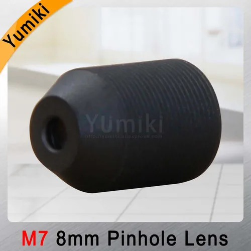 Yumiki CCTV 렌즈, 1/3 HD 8mm 핀홀 렌즈 감시 카메라, 45 도 적외선 M7 렌즈 스레드, 1.3MP 2