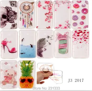 

Flower Cartoon TPU Soft Case For Samsung Galaxy S9 S8 PLUS J7 J5 J3 2017 MOTO G5 PLUS Skull Dream catcher Feather Cover 100pcs