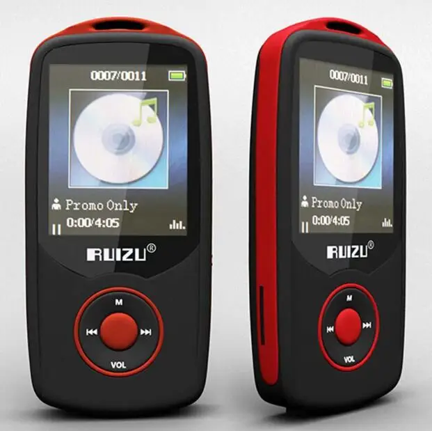 Портативный цифровой спортивный экран Ruizu X06 Hi Fi аудио Mp3 8 ГБ мини музыкальный mp3