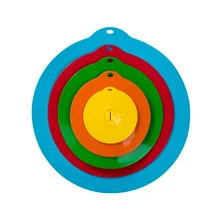 5 шт Силиконовые Эластичные крышки сохранение свежести продуктов сковорода чаша чашка блюдо Премиум крышка набор