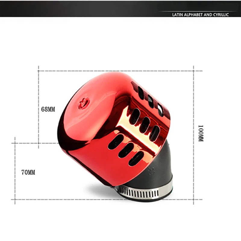 Грибная Головка Универсальный воздушный фильтр аксессуары для мотоциклов Воздушный фильтр для мотоцикла очиститель 35 мм для Honda Yamaha Suzuki 100-150CC