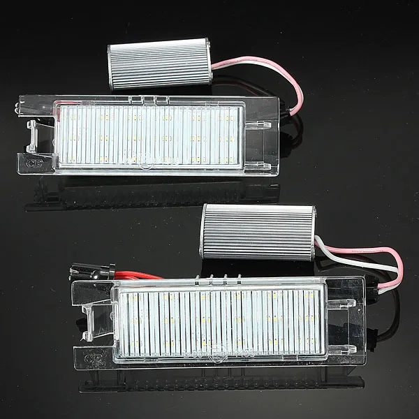 corsa d led number plate lights