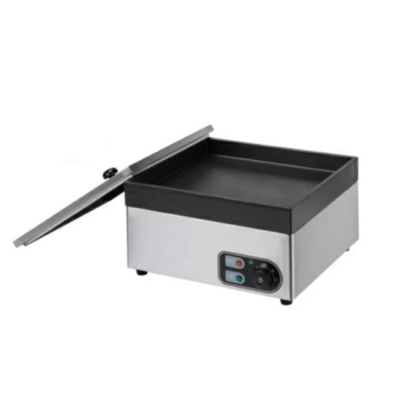 

Electric Fried Dumpling Machine Multifunction Breakfast Furnace Maker/Commercial Dumpling Pancake Square Fried Iron Pan Machine