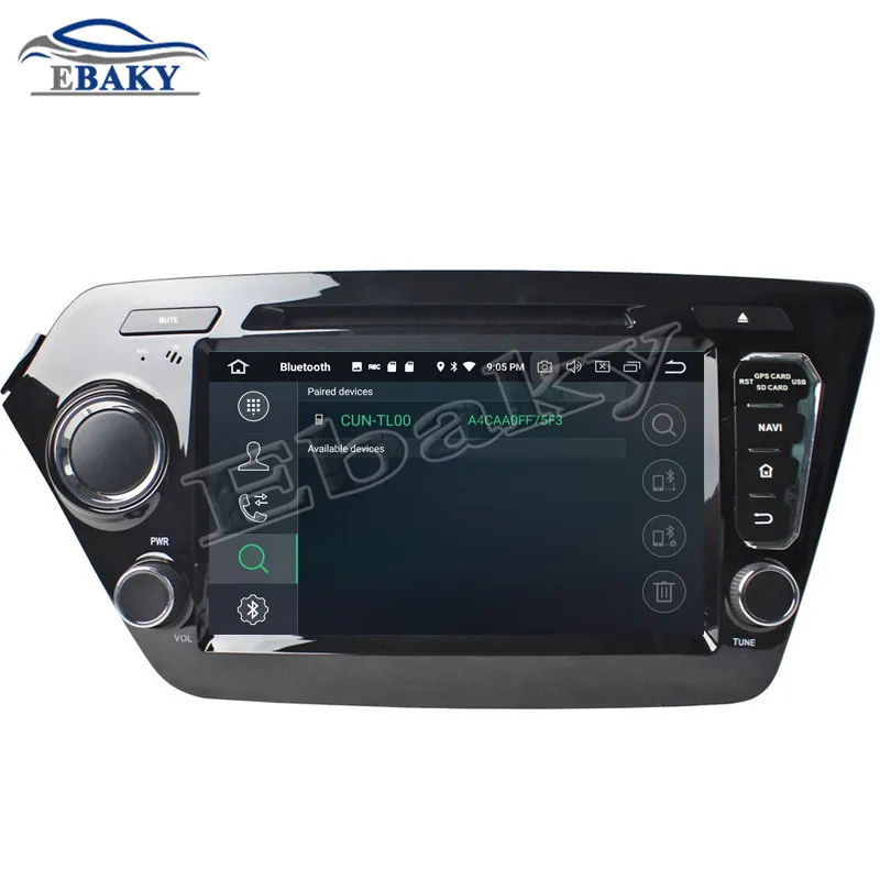 Cheap NaviTopia 8inch 4GB RAM 64GB ROM Octa Core Android 9.0 Car DVD Player For KIA K2/RIO 2011-2012/Bluetooth/GPS 18