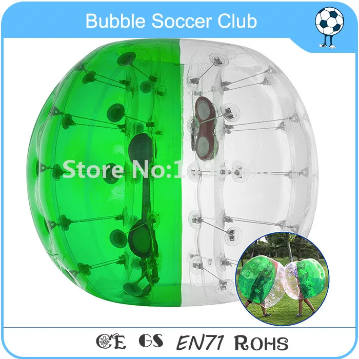 Бесплатная доставка 0.8 мм ПВХ 1.5 м Диаметр пузырь Футбол костюм, пузырь Футбол мяч костюм, пузырь Футбол для продажи