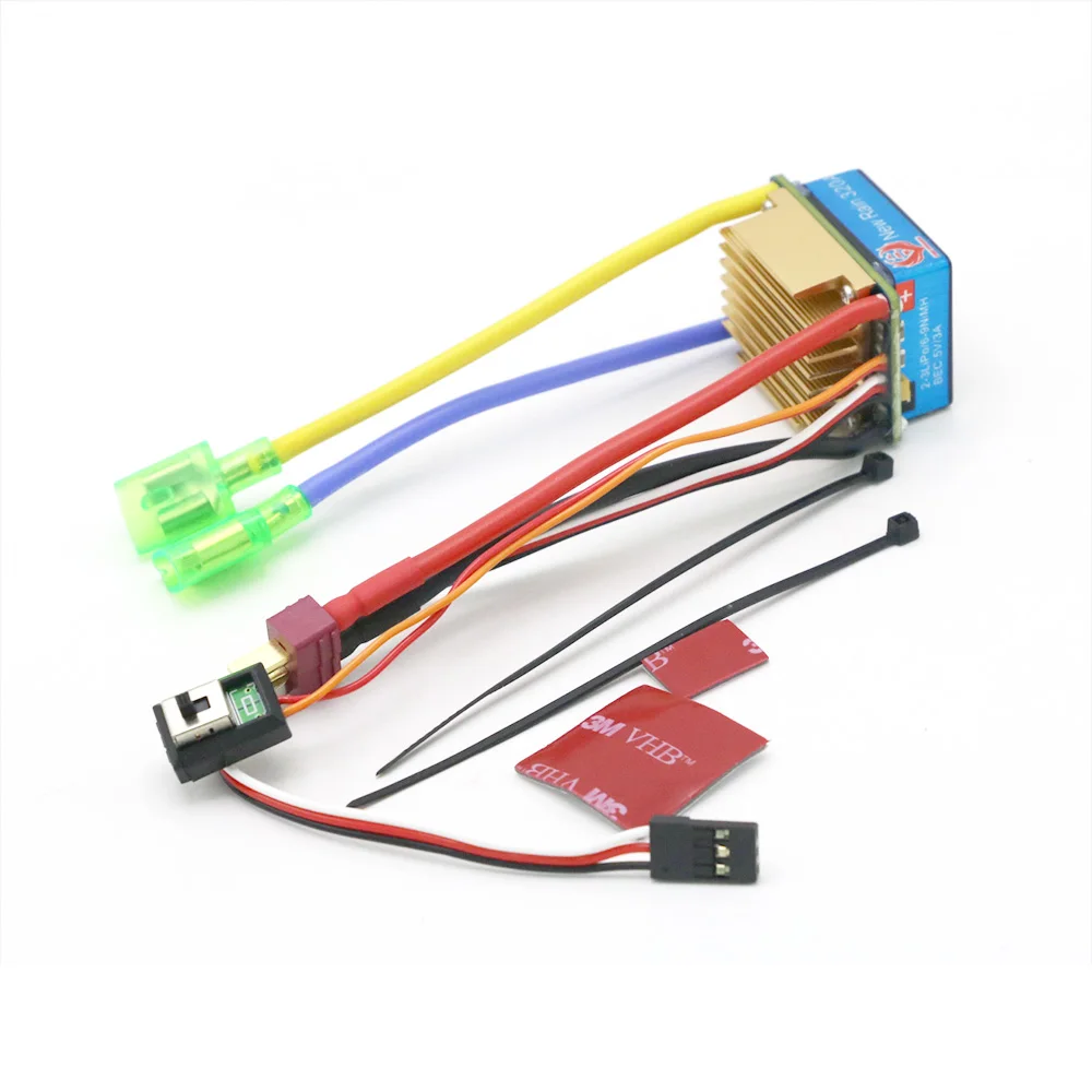 5 шт. RC 160A / 320A 480A ESC 380/540/775 Матовый контроллер скорости двигателя двухрежимный