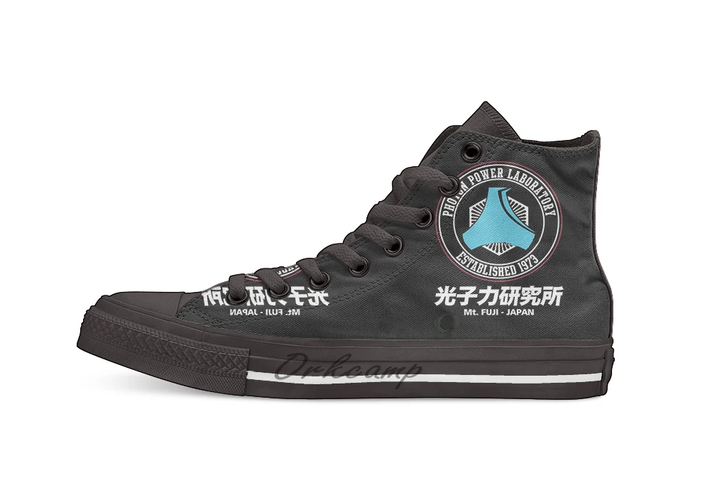 PHOTON POWER LABORATORY JAPAN Casual High Top Canvas shoes sneakers Light Walking Shoes