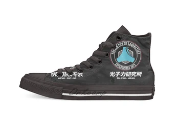 

PHOTON POWER LABORATORY JAPAN Casual High Top Canvas shoes sneakers Light Walking Shoes