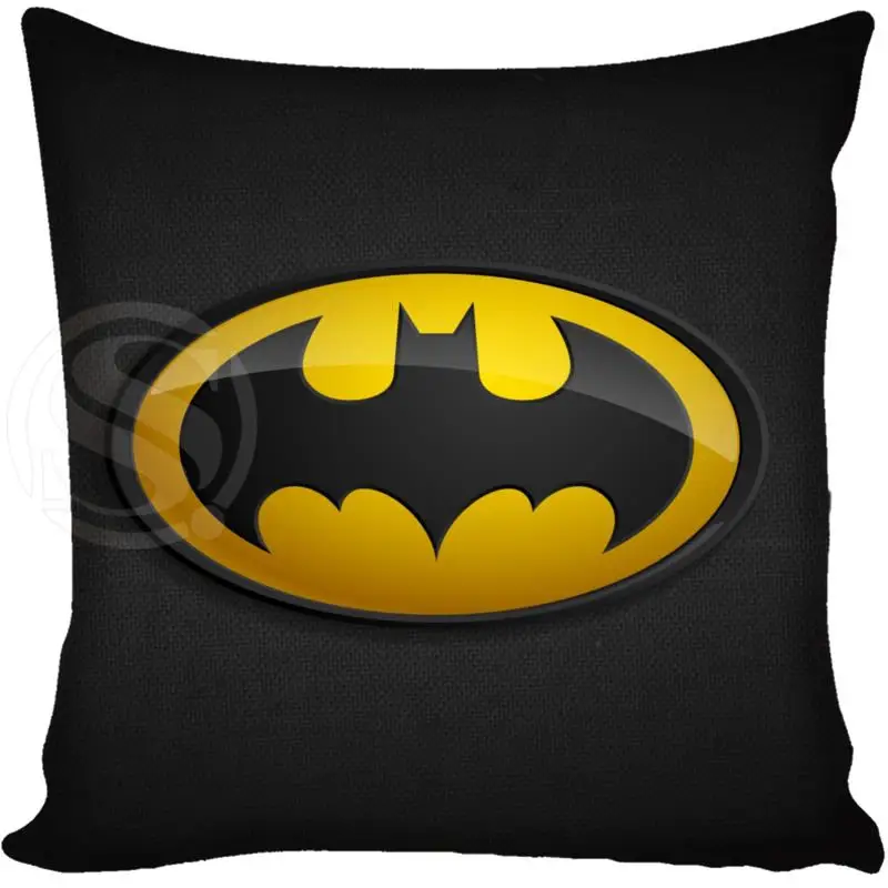 G0309, чехол для подушки с логотипом Бэтмена, Стильный чехол для подушки, на заказ, для дома, Лидер продаж, 40x40 см - Цвет: 10