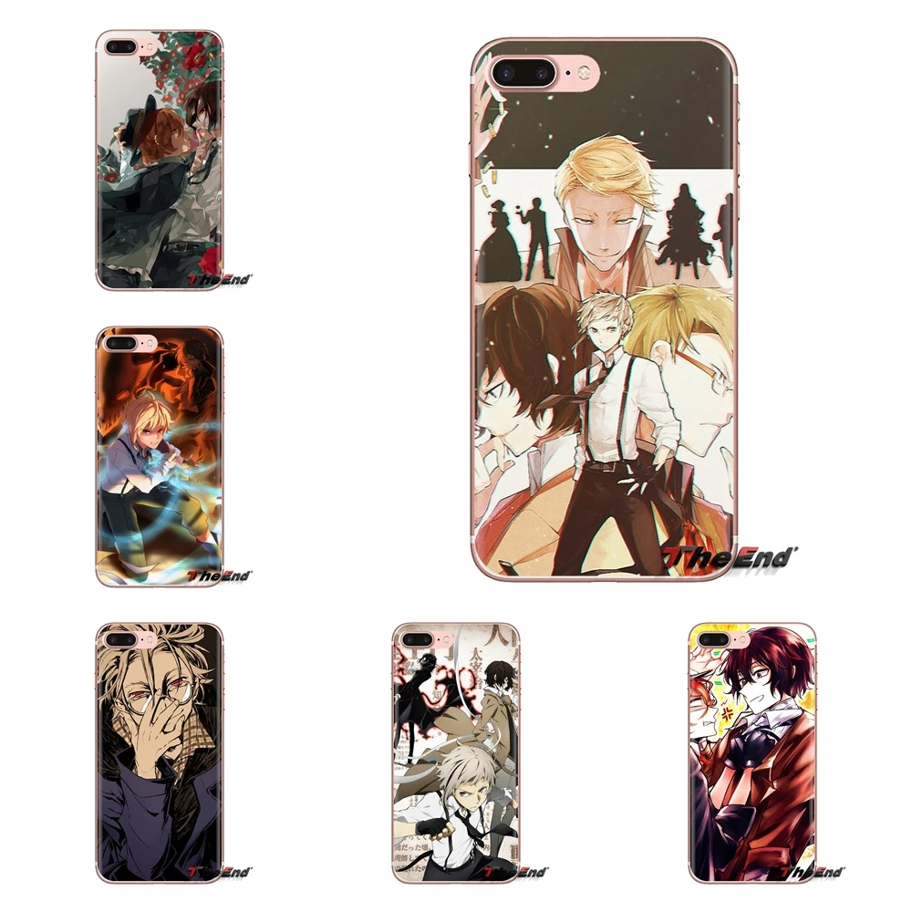 Japanese Anime Bungou Stray Dogs Transparent Soft Case Covers For Huawei Mate Honor 4C 5C 5X 6X 7 7A 7C 8 9 10 8C 8X 20 Lite Pro |