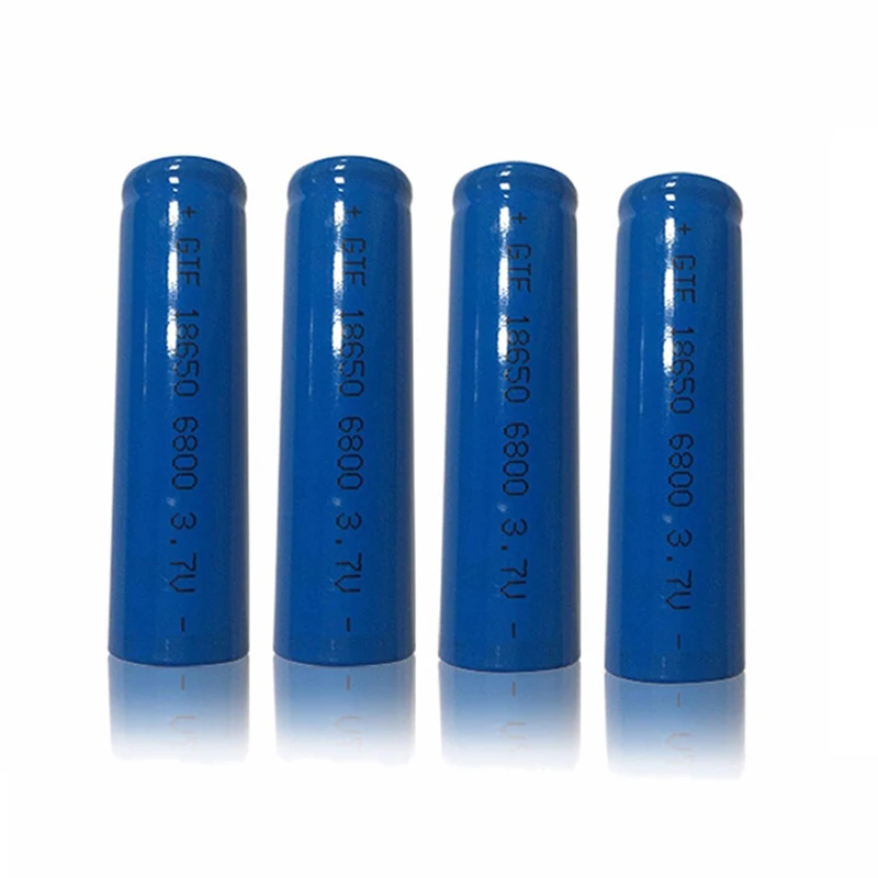 1 шт 3 7 V 6800mah 18650 литий ионный аккумулятор Батарея перезаряжаемый для RC игрушки