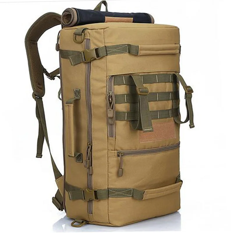 

Travel backpack outdoors camping multifunction Trekking rucksacks camouflage Camping bag Unisex Oxford waterproof backpack