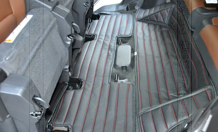 Хорошее качество! Специальные коврики для Ford Explorer 7 мест Нескользящие водонепроницаемые ковры для Explorer-2011