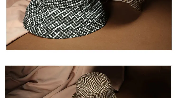 Женские шерстяные шляпы с широкими полями, Панама, новинка, зимние солнцезащитные кепки, Женская ветрозащитная теплая шапка в рыбацком стиле