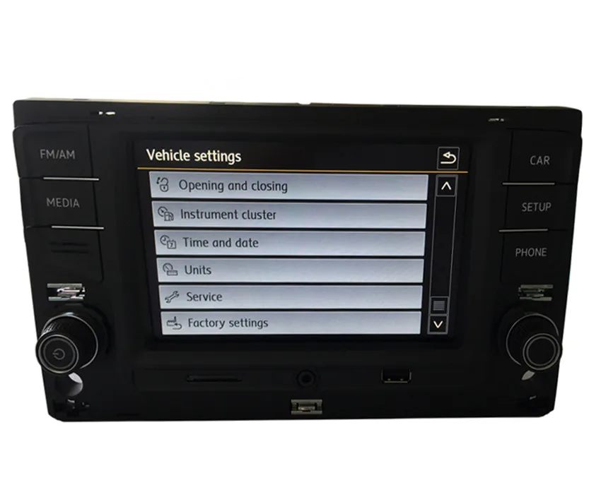 Для GOLF 7 MIB MQB CARPLAY APP VW Golf 7 MK7 Passat B8 MQB Tiguan L Touran L Carplay 6," MIB радиоприемник 5GD035280B 5GD 035 280 B