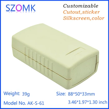 

4pcs sozmk customizable plastic case for electronic equipment enclosure 88*50*33mm
