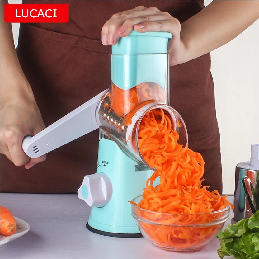 Многофункциональный ручной измельчитель морковки для овощей, картофеля, Жульена, кухонный роликовый резак для овощей, кухонный комбайн