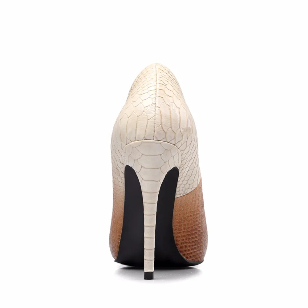 women high heel pumps pointed toe heels dress shoes black bottom (40)