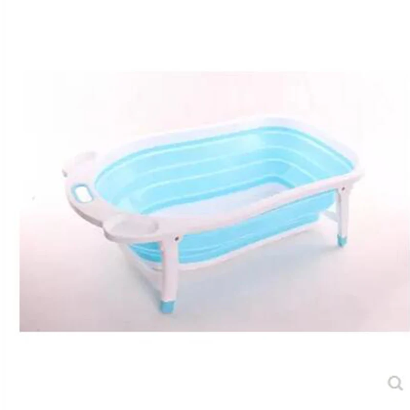 Portable Baby Bathtub Folding Washbasin Collapsible Tourism Children