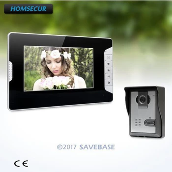 

HOMSECUR 7inch Hands-free Video Door Entry Call System with Intra-monitor Audio Intercom+RU shipment XM703-B+XC005